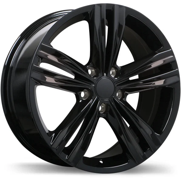 Replika – R205 – Black – 16″x7″ 45mm – All weather Wheels – R205-1670-44BN+45R571