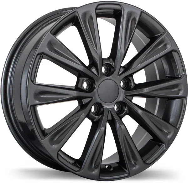 Replika – R223 – Gunmetal – 17″x7″ 39mm – All weather Wheels – R223-1770-65MN+39F601