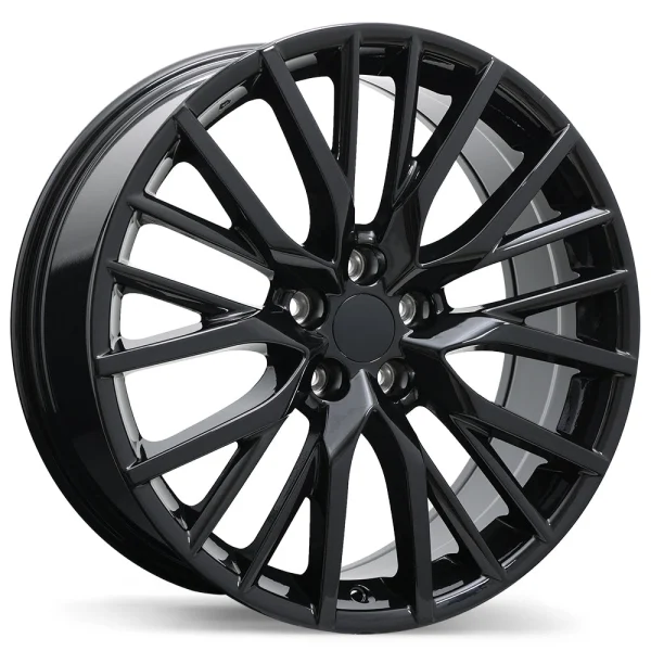 Replika – R224 – Black – 20″x8″ 30mm – All weather Wheels – R224-2080-65BN+30R601
