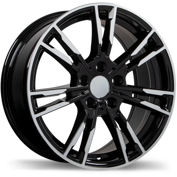 Replika – R231 – Black – 19″x8.5″ 25mm – All weather Wheels – R231-1985-44BG+25C666