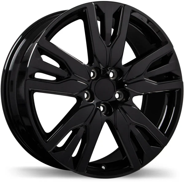 Replika – R244 – Black – 20″x8″ 55mm – All weather Wheels – R244-2080-12BN+55R641