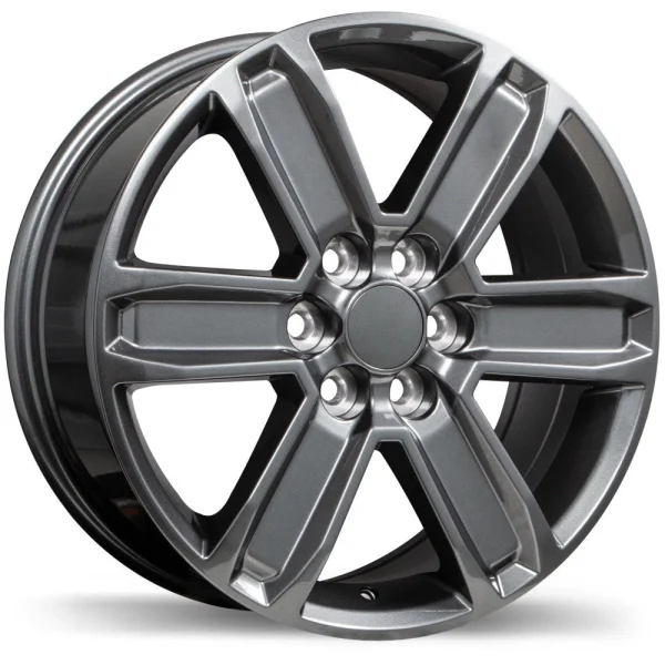 Replika – R247 – Gunmetal – 18″x7.5″ 50mm – All weather Wheels – R247-1875-62MN+50C671