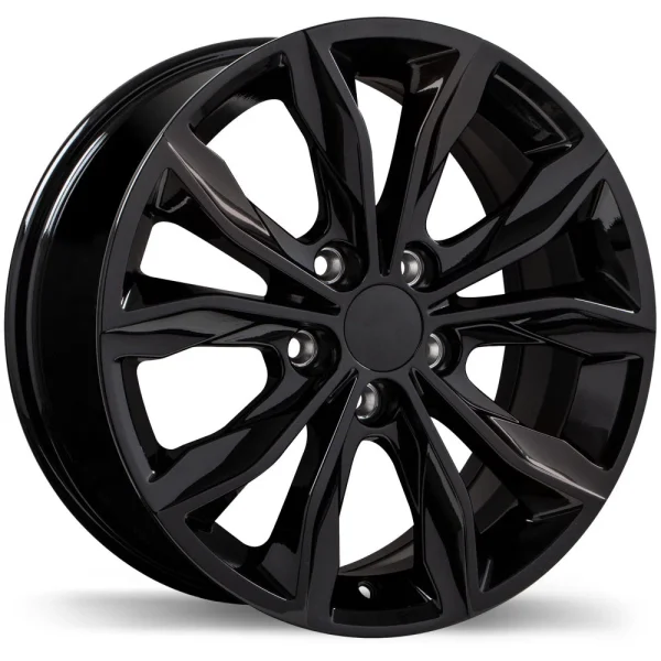 Replika – R248 – Black – 17″x7.5″ 45mm – All weather Wheels – R248-1775-90BN+45C703