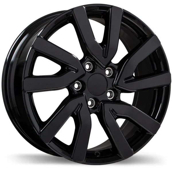 Replika – R249 – Black – 18″x8″ 55mm – All weather Wheels – R249-1880-12BN+55R641