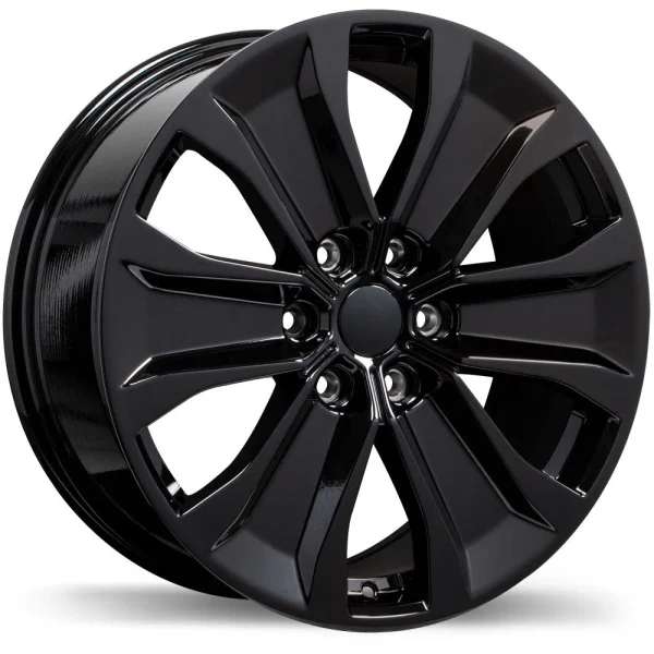 Replika – R250 – Black – 20″x8.5″ 44mm – All weather Wheels – R250-2085-36BN+44C871