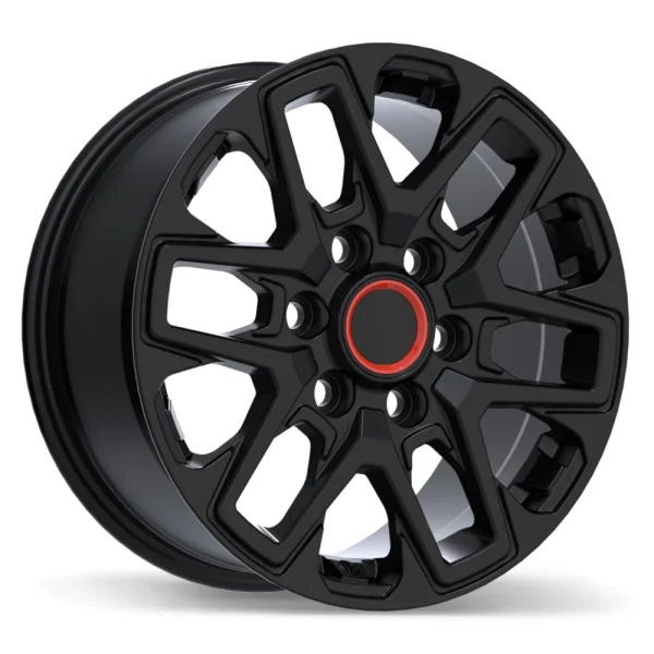 Replika – R262 – Black – 17″x8″ 55mm – All weather Wheels – R262-1780-83BT+55F951