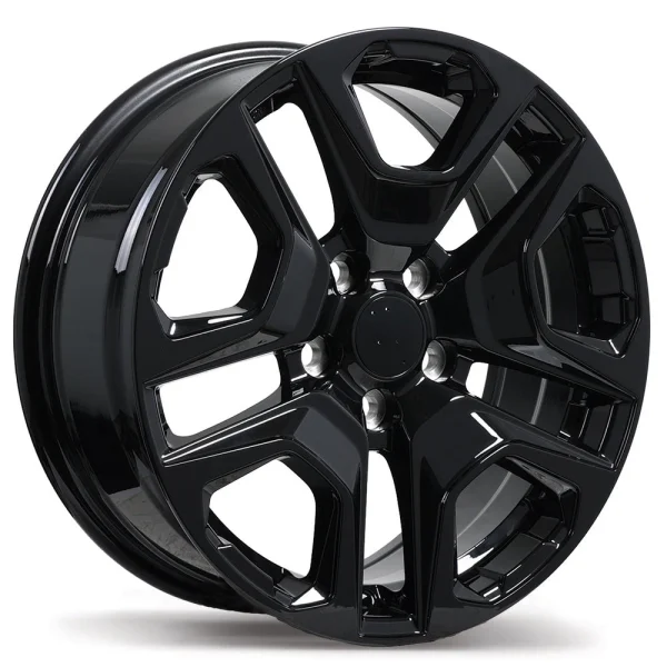 Replika – R268 – Black – 17″x7″ 35mm – All weather Wheels – R268-1770-65BN+35F601