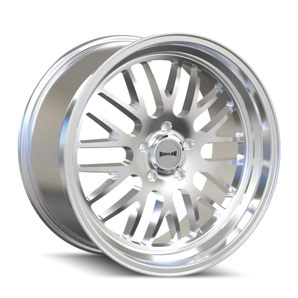 Ridler – 607 – Chrome – 18″x8″ 0mm – Summer Wheels – 607-8865P