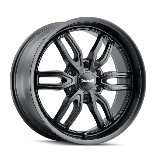 Ridler – 609 – Black – 20″x9″ 18mm – Summer Wheels – 609-2983MB18