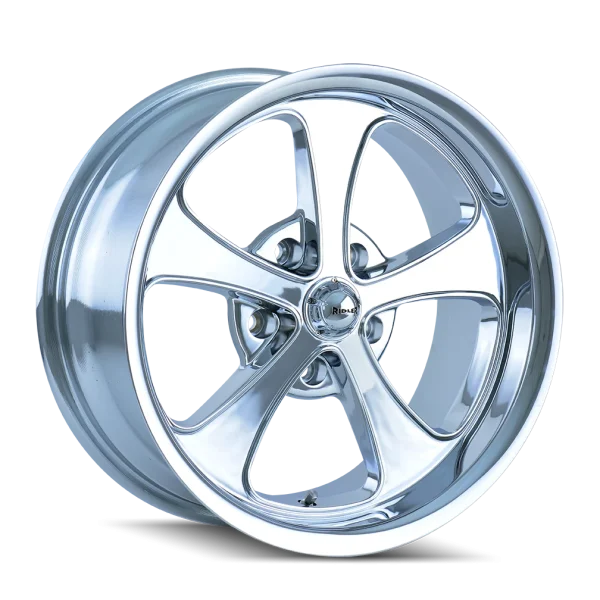 Ridler – 645 – Chrome – 17″x7″ 0mm – Summer Wheels – 645-7765C