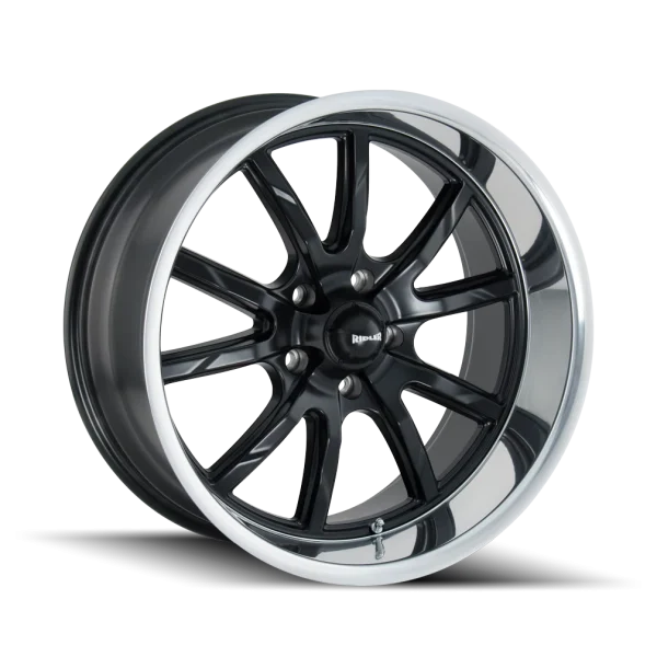 Ridler – 650 – Black – 15″x7″ 0mm – Summer Wheels – 650-5761MB