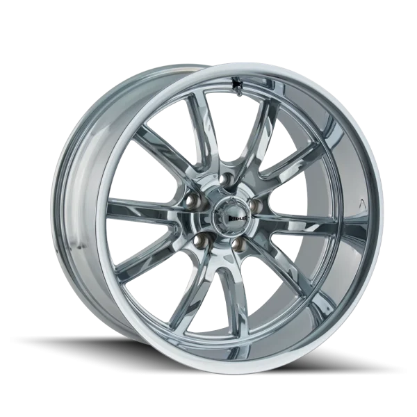 Ridler – 650 – Chrome – 15″x7″ 0mm – Summer Wheels – 650-5765C