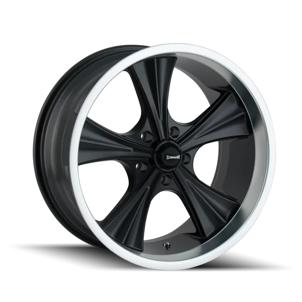 Ridler – 651 – Black – 18″x8″ 0mm – Summer Wheels – 651-8865MB