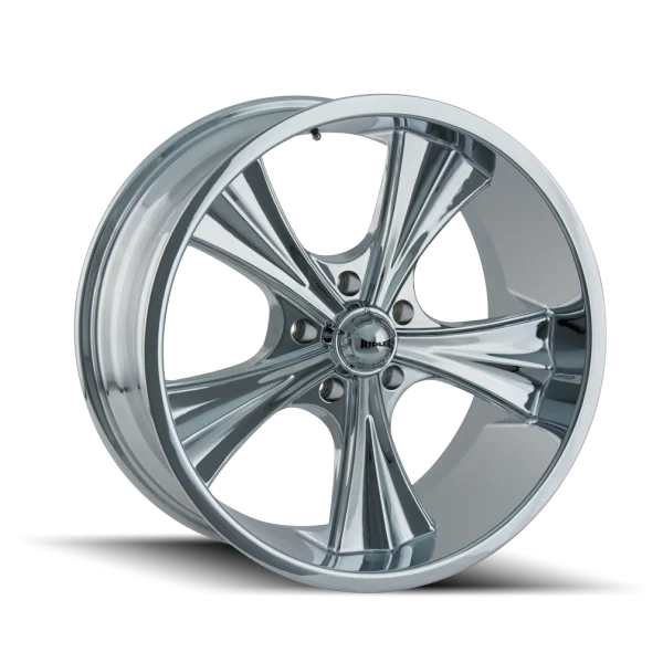Ridler – 651 – Chrome – 18″x8″ 0mm – Summer Wheels – 651-8865C