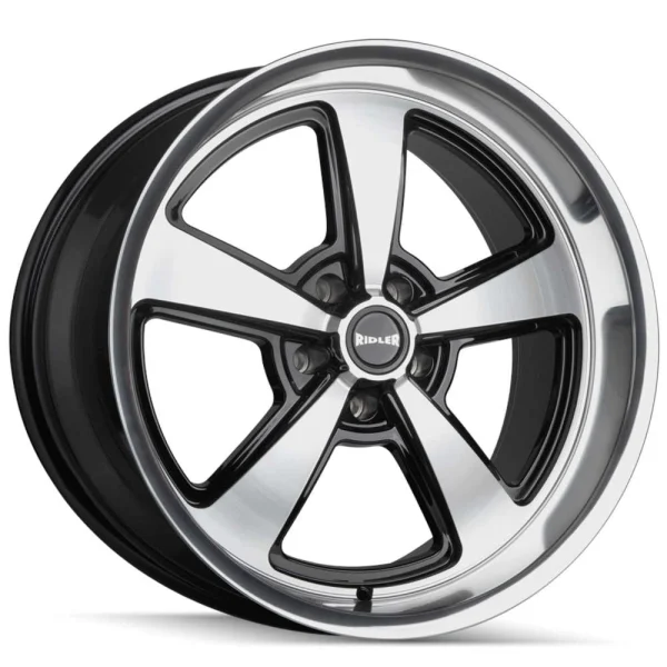 Ridler – 652 – Black – 20″x10″ 0mm – Summer Wheels – 652-2165GBD