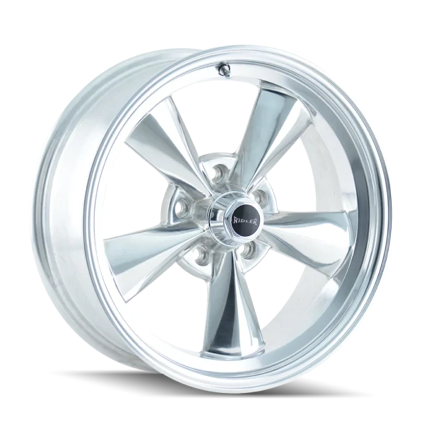 Ridler – 675 – Chrome – 15″x7″ 0mm – Summer Wheels – 675-5765P