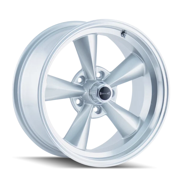 Ridler – 675 – Silver – 15″x7″ 0mm – Summer Wheels – 675-5765S