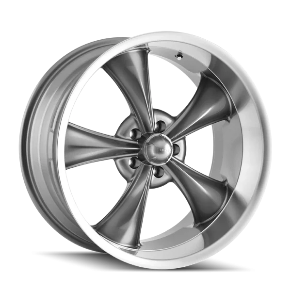 Ridler – 695 – Grey – 17″x7″ 0mm – Summer Wheels – 695-7765G
