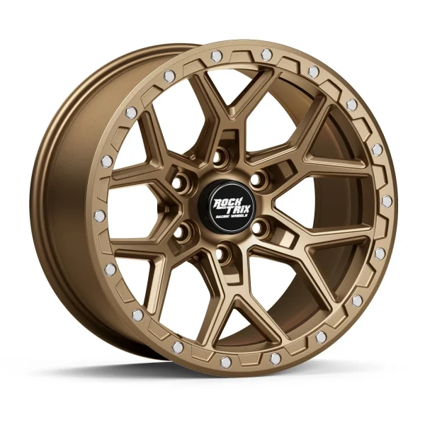 Rocktrix – RT107 – Bronze – 17″x9″ -12mm – All weather Wheels – V10121
