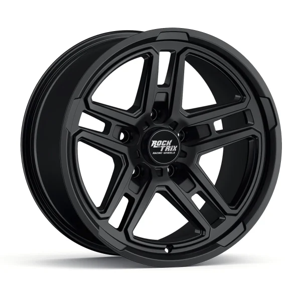 Rocktrix – RT108 – Black – 17″x9″ -12mm – All weather Wheels – V10124