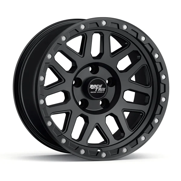 Rocktrix – RT110 – Black – 17″x9″ -12mm – All weather Wheels – V10132