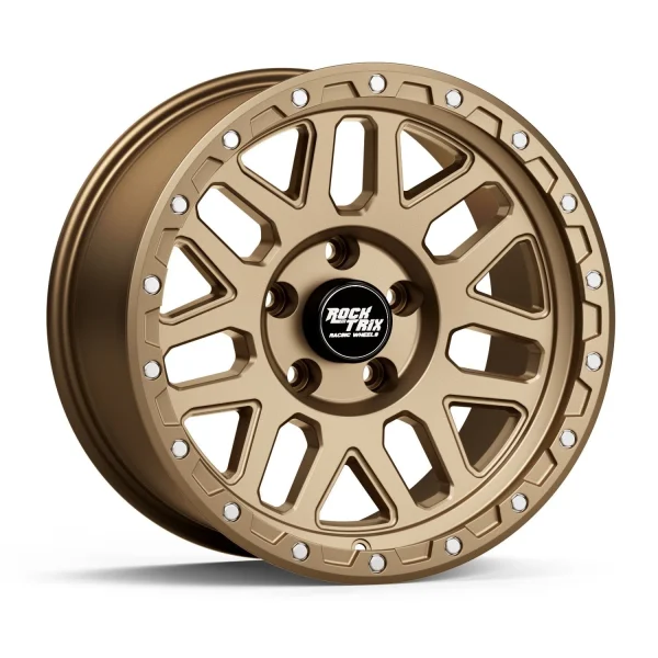 Rocktrix – RT110 – Bronze – 17″x9″ -12mm – All weather Wheels – V10131