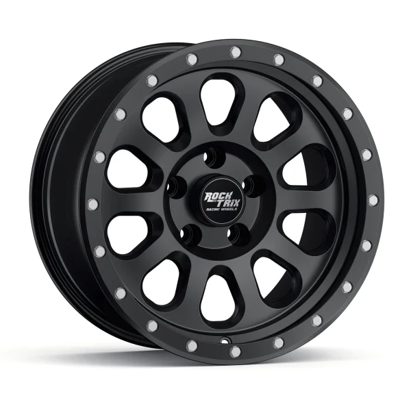 Rocktrix – RT111 – Black – 17″x9″ -12mm – All weather Wheels – V10140