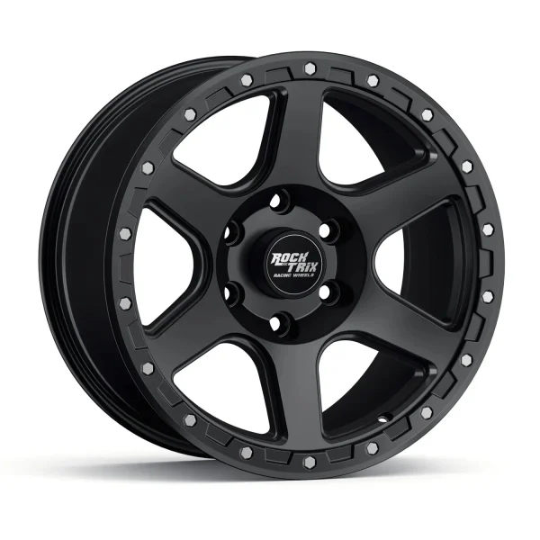 Rocktrix – RT112 – Black – 17″x9″ -12mm – All weather Wheels – V10152