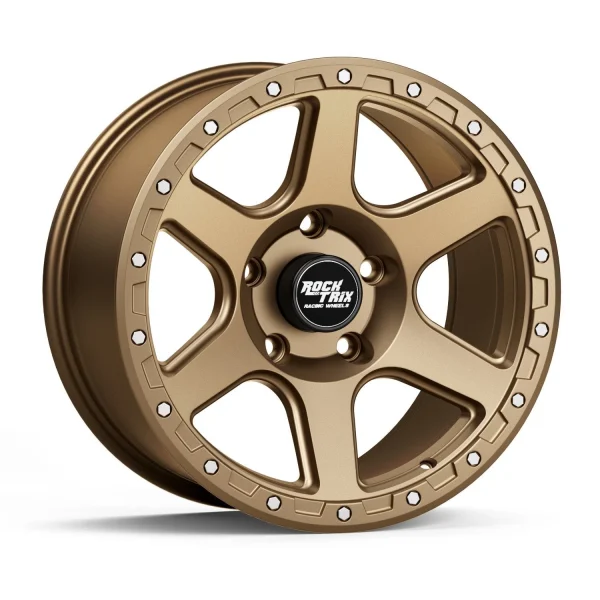 Rocktrix – RT112 – Bronze – 17″x9″ 12mm – All weather Wheels – V10149