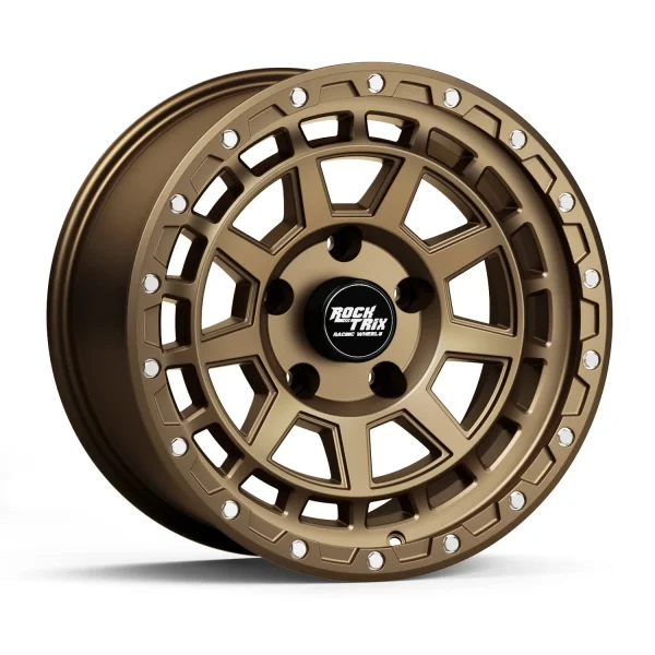 Rocktrix – RT114 – Bronze – 17″x9″ -12mm – All weather Wheels – V10173