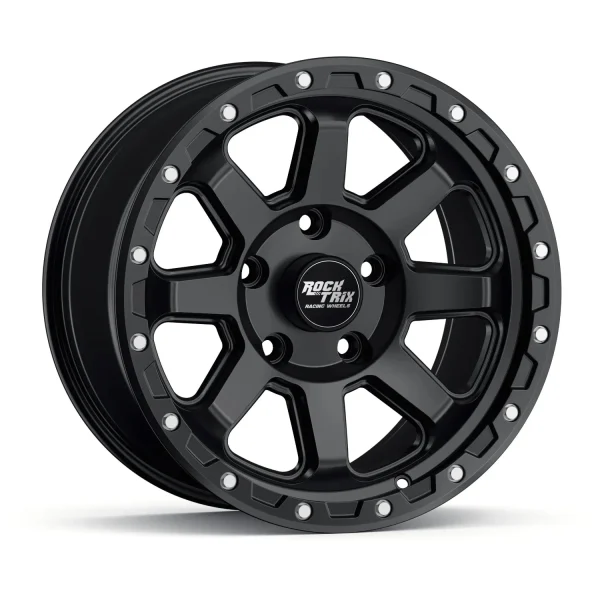 Rocktrix – RT116 – Black – 17″x9″ -12mm – All weather Wheels – V10192