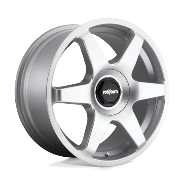 Rotiform – R114 SIX – Silver – 18″x8.5″ 45mm – All weather Wheels – R114188514+45