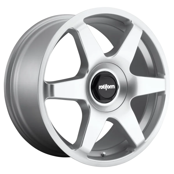 Rotiform – R114 SIX – Silver – 18″x8.5″ 45mm – All weather Wheels – R1141885F3+45