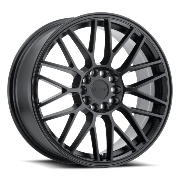 Ruff – OVERDRIVE – Black – 18″x8″ 38mm – All weather Wheels – 1880VDR385D20M72