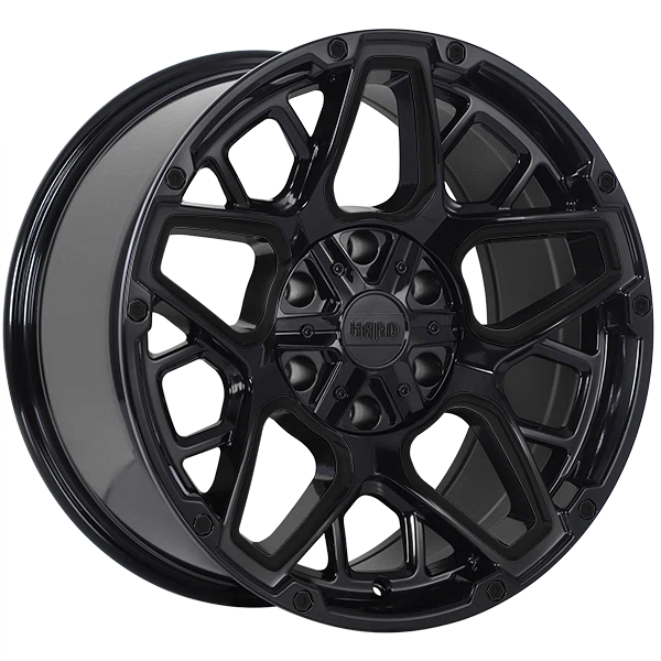 Ruffino HARD – Blast – Black – 20″x9″ 0mm – All weather Wheels – RUF4720006