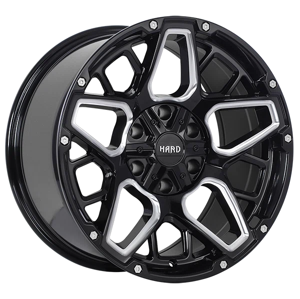 Ruffino HARD – Blast – Black – 18″x9″ 20mm – Summer Wheels – RUF4718001
