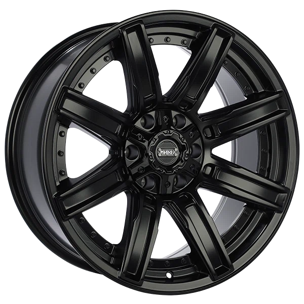 Ruffino HARD – FORGED – Black – 17″x9″ 20mm – All weather Wheels – RUF611702