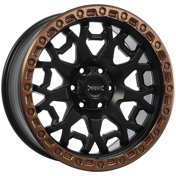 Ruffino HARD – MIDNIGHT – Black – 20″x9″ 15mm – All weather Wheels – RUF782005