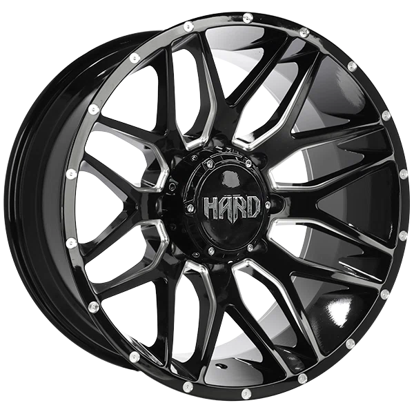Ruffino HARD – Mudder – Black – 20″x10″ -19mm – Summer Wheels – RUF642004
