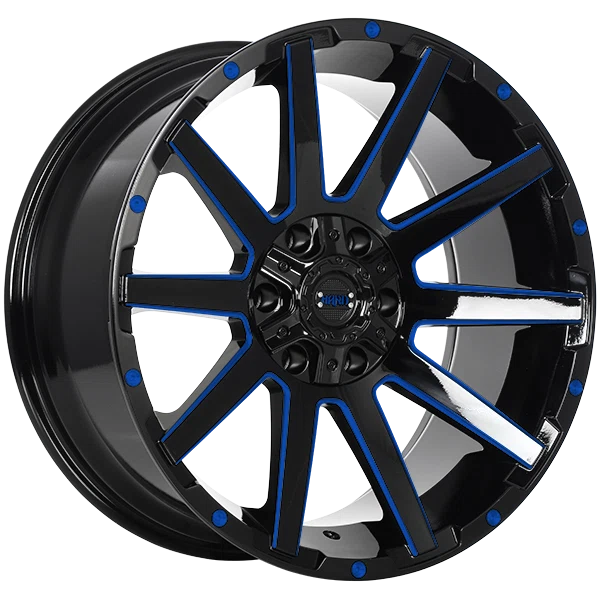Ruffino HARD – Sinner – Black – 20″x9″ 0mm – Summer Wheels – RUF4820007