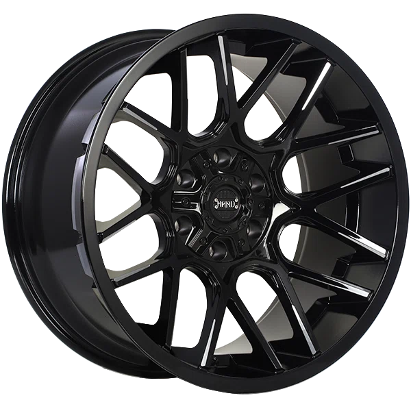 Ruffino HARD – Tactical – Black – 20″x10″ -12mm – Summer Wheels – RUF4920002
