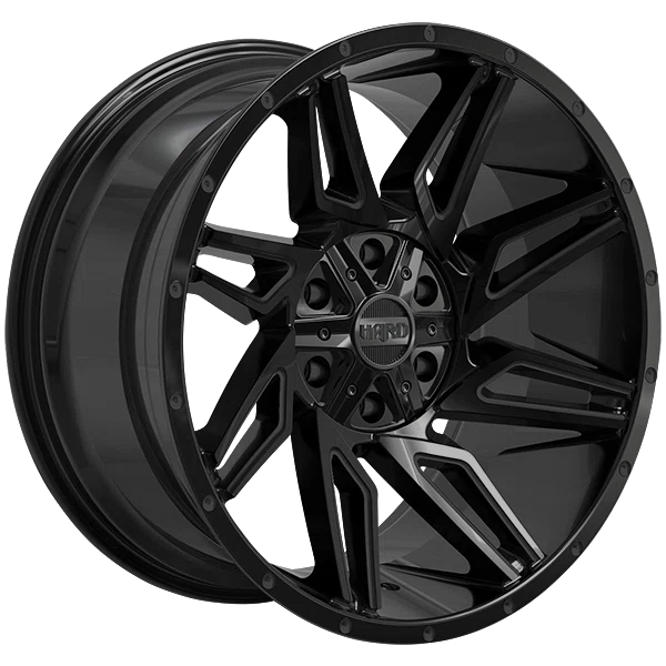 Ruffino HARD – Voodoo – Black – 20″x10″ -12mm – All weather Wheels – RUF5420004