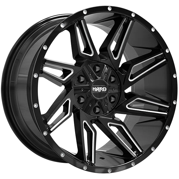Ruffino HARD – Voodoo – Black – 20″x10″ -12mm – Summer Wheels – RUF5420002