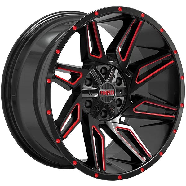 Ruffino HARD – Voodoo – Black – 20″x10″ -12mm – Summer Wheels – RUF5420003