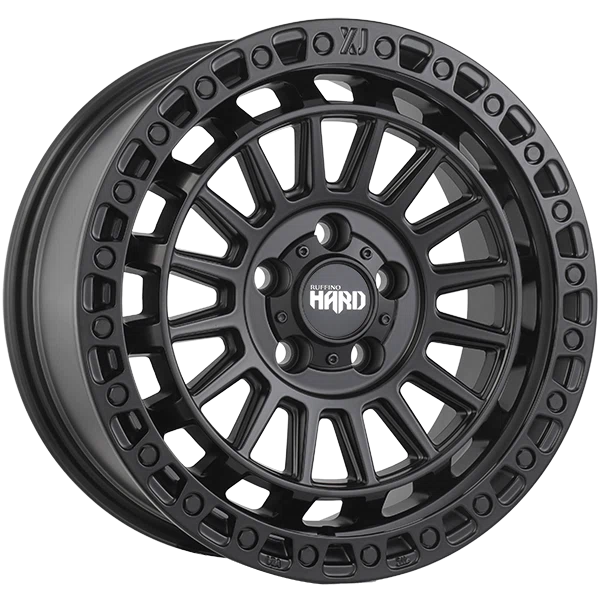 Ruffino HARD – XJ – Black – 17″x7.5″ 35mm – All weather Wheels – RUF881701