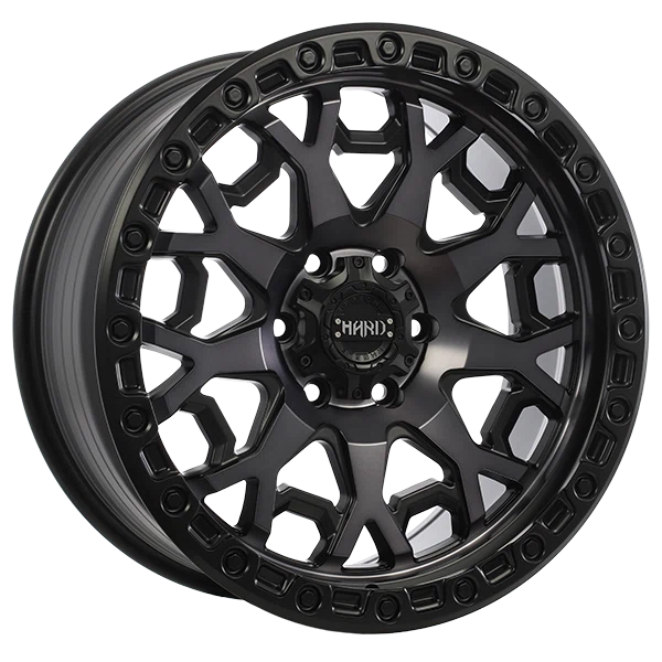 Ruffino Hard – Midnight – Black – 17″x9″ 0mm – Summer Wheels – RUF781701