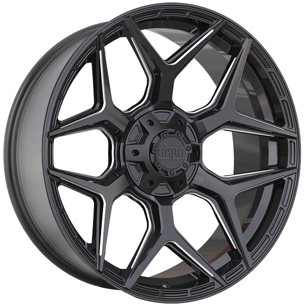 Ruffino Hard – XPLORER – Black – 22″x9.5″ 15mm – Summer Wheels – RUF842202