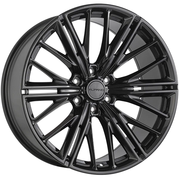 Ruffino Wheels – AMALFI – Black – 22″x9″ 18mm – All weather Wheels – RUF902201