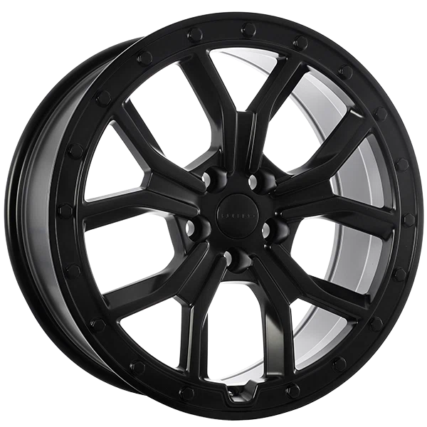 Ruffino Wheels – Adventure – Black – 20″x8.5″ 25mm – All weather Wheels – RUF692001
