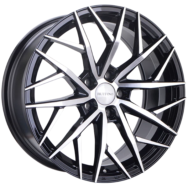 Ruffino Wheels – Atrax – Black – 16″x7″ 39mm – Summer Wheels – RUF5216003